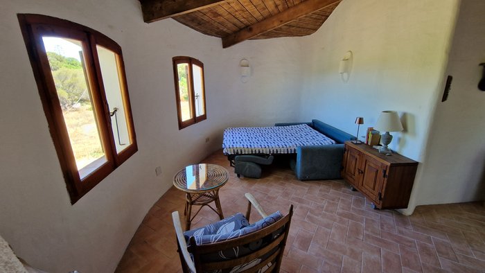 Schlafsofa im Wohnraum